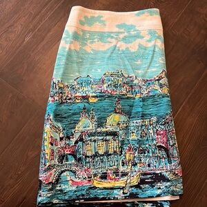 Beautiful printed skirt from Talbots. Size 18W